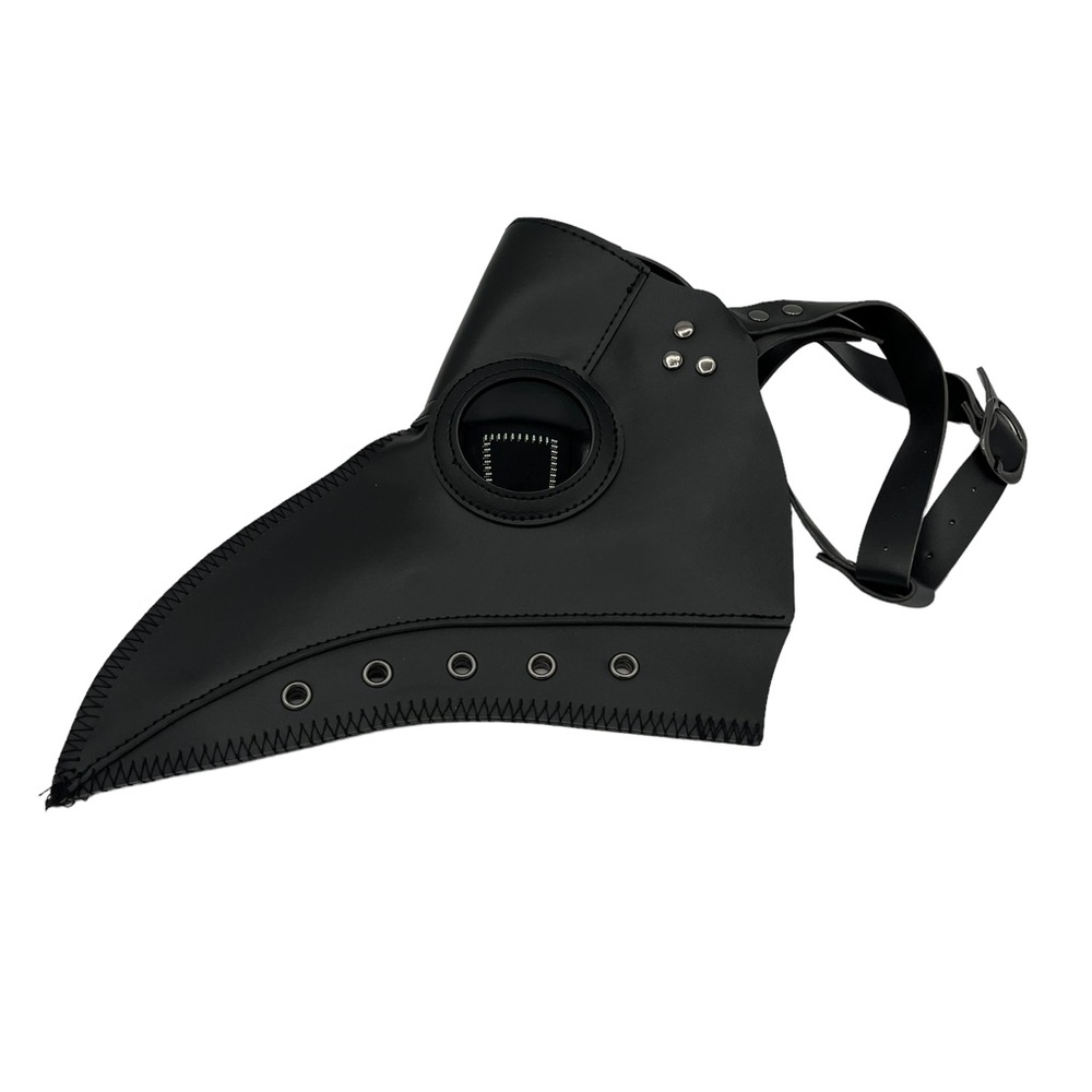 Plague Doctor Bird Mask Long Nose Beak Cosplay Steampunk Halloween Costu…